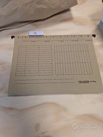 n.70 cartelle sospese per schedario - FALKEN