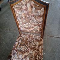 sedie epoca imbottite