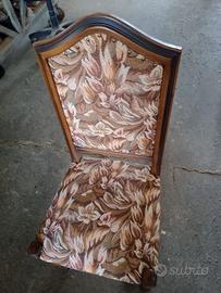 sedie epoca imbottite