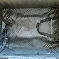 valigia trolley nera in similpelle