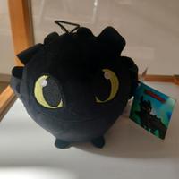 Peluche Dragon Trainer nuovo con cartellino 