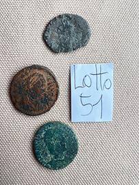 Lotto 51 Antica Roma Monete Imperiali autentiche