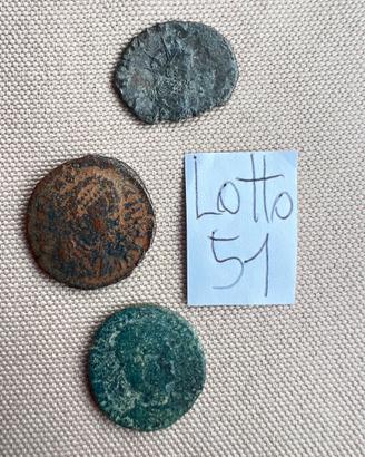 Lotto 51 Antica Roma Monete Imperiali autentiche