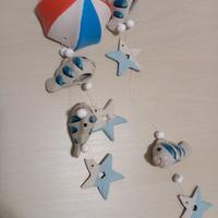 Scaccia-spiriti fatto a mano a tema marino