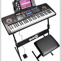 Kit tastiera pianoforte RockJam a 61 tasti