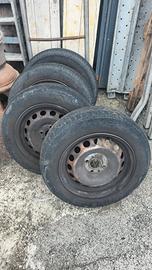 cerchi piu gomme 165 70 r14 per fiat panda