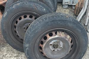 cerchi piu gomme 165 70 r14 per fiat panda
