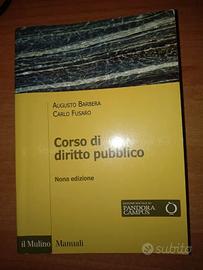 Corso di diritto pubblico Barbera Fusaro