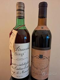 Coppia vini Siciliani del 1974 e del 1976