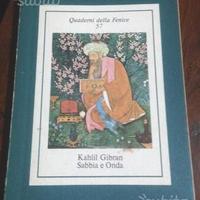 Sabbia e onda Gibran Quaderni della fenice 57