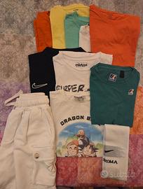 Set di magliette per bambino di 10 anni