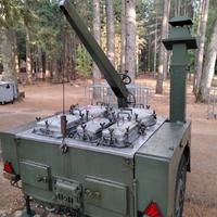Cucina da campo militare