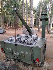 Cucina da campo militare