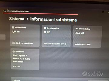 pc gaming alta fascia