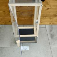Gabbia teca insetti stecco rettili 50cm
