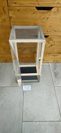 Gabbia teca insetti stecco rettili 50cm