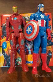 Libro puzzle Marvel + Personaggi