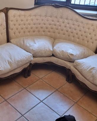 Divano vintage anni 60 6 posti salotto