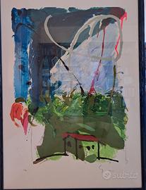 litografia Mario Schifano