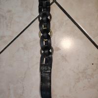  dsquared, bracciale in pelle, 