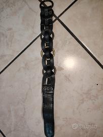  dsquared, bracciale in pelle, 