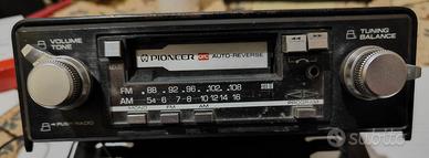 Autoradio vintage anni 80