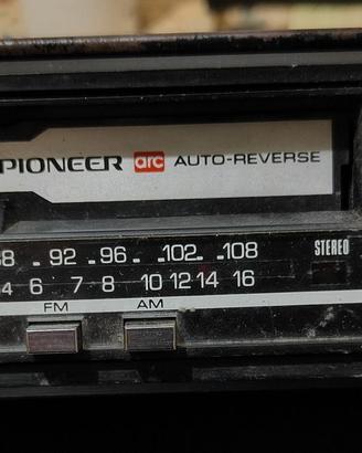 Autoradio vintage anni 80