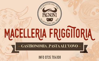 Persona lavoro banconista macelleria / gastronomia