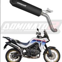 SCARICO TERMINALE MX2 BLACK HONDA XL 750 TRANSALP