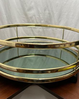Portapiante circolare in ottone