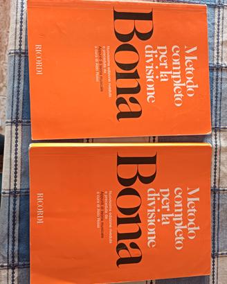 2 libri Bona solfeggio