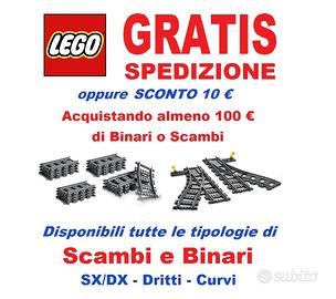 LEGO Binari e Scambi - Sconto o spedizione GRATIS
