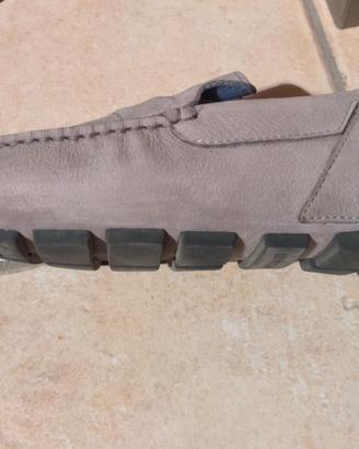 alberto guardiani drive mocassini grigi 45 pelle