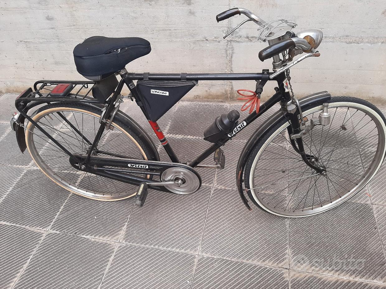 Cadre Vélo Vintage Legnano Homme Acier 56 Cm – Freins Sur Tige, Marqué Italie