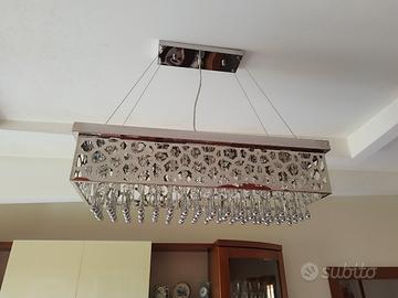 lampadario rettangolare 