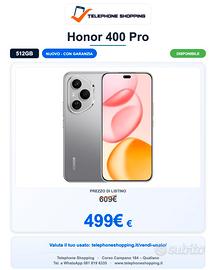 Honor 400 Pro 12/512GB Nuovo