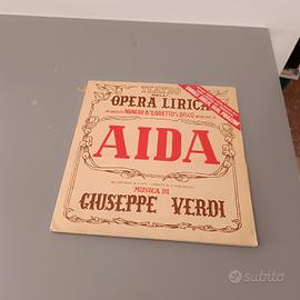 33 giri Aida di Giuseppe Verdi 