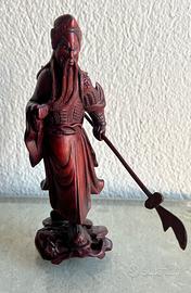 Antica statua ‘900 Cina - Guan Gong Yu