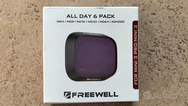Filtri ND FREEWELL ALL DAY 6 PACK per DJI Mini 3