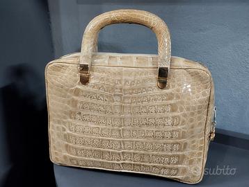 BORSA VINTAGE COCCODRILLO