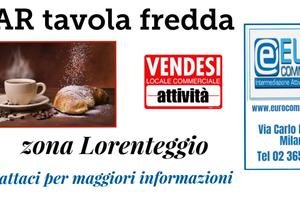 014/26 BAR tavola fredda in zona Lorenteggio mq 40