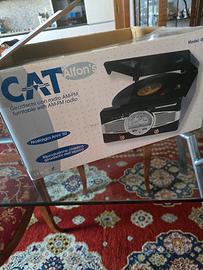 CAT - Giradischi con radio AM/FM