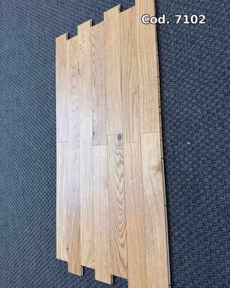 Parquet listello rovere poco nodato a Genova