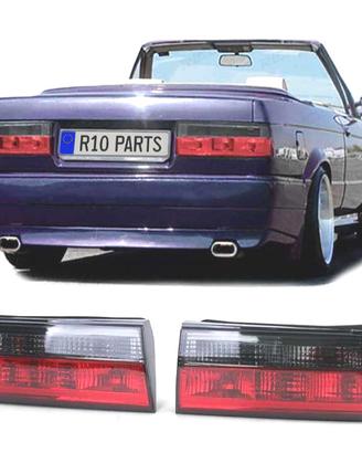 FANALI BMW E30 87-94 CABRIO 90-93 ROSSO AFFUMICATO