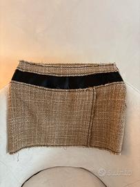 Gonna Pinko inverno inserto pelle