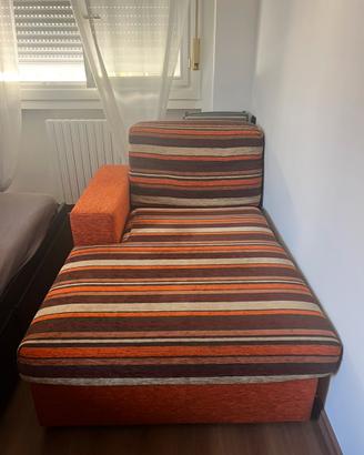 Chaise longue con ampio contenitore – comodissima