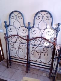 letto ferro battuto 