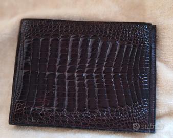 Portafoglio in pitone 