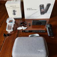 Insta 360 x5 Pack base + case subaqueo