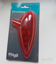 Ocarina rossa marca stagg
